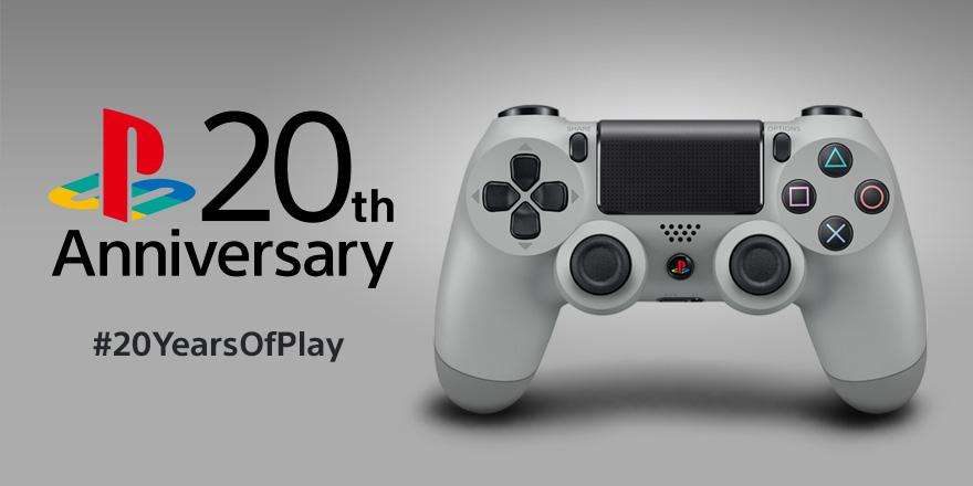 PlayStation 20th Anniversary DualShock 4 Getting Standalone Release in September